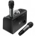 Φορητό Ηχείο Wireless Hoco BS41 Plus Karaoke Μαύρο V5.0 20W, 4800mAh, USB & AUX θύρα, Micro SD με 2 Ασύρματα Μικρόφωνα